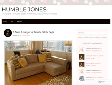 Tablet Screenshot of humblejones.com